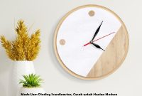 Model Jam Dinding Scandinavian, Cocok untuk Hunian Modern