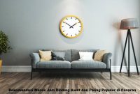 Rekomendasi Merek Jam Dinding Awet dan Paling Populer di Pasaran Merek Jam Dinding Awet